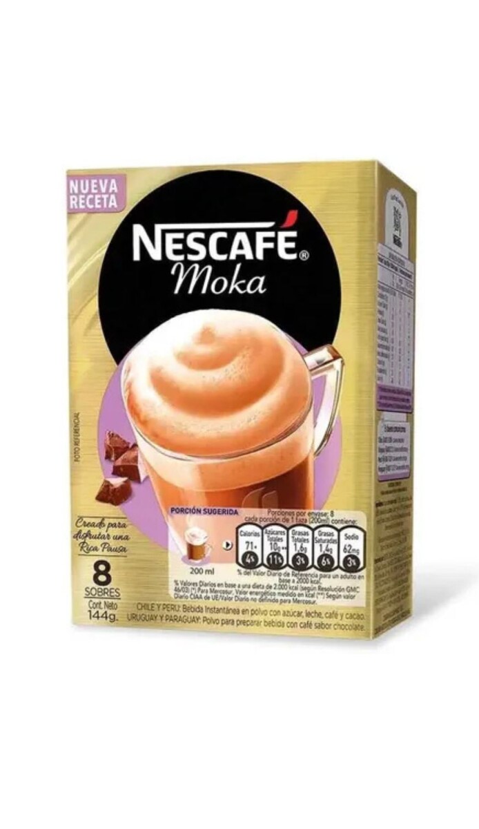 CAPUCHINO NESCAFE (02)MOKA X8 