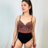 Malla enteriza Renata Animal Print