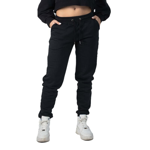 Pantalones - The Brooklyn Haus - Canva Pantalon Felpa Dama de Mujer - 210501I24 Negro