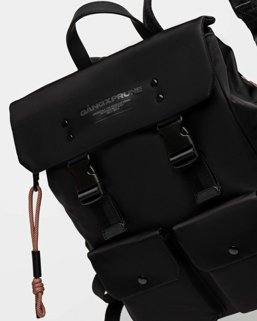 Mochila J Gang En Nylon Negro