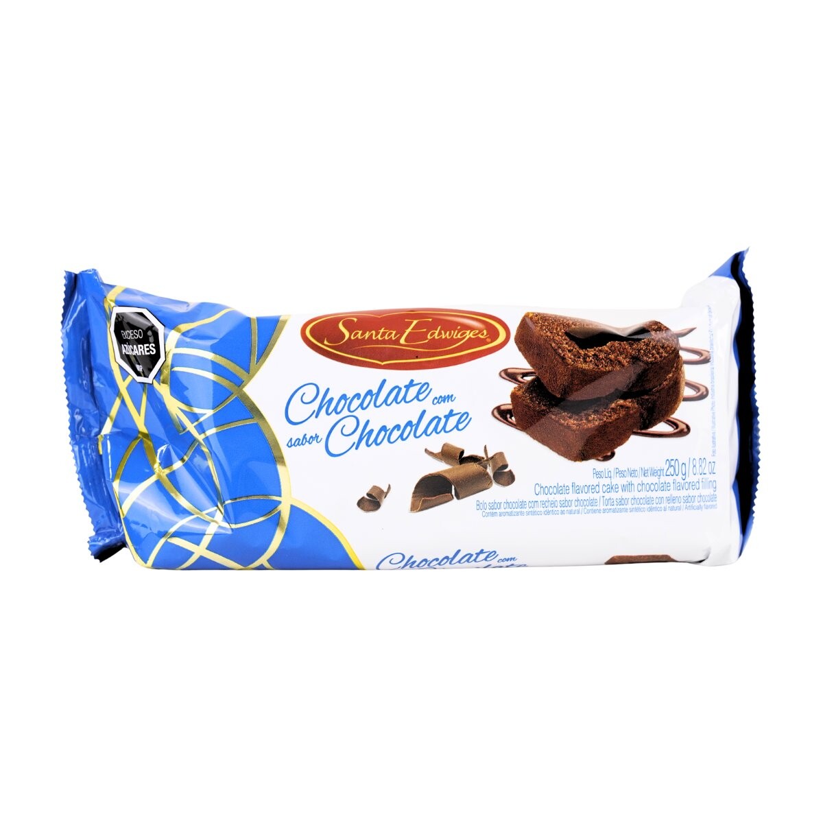 Budin Santa Edwiges relleno con chocolate 250g 