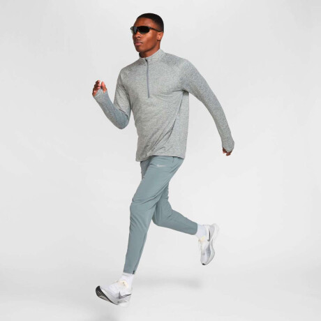 Campera Nike Stride Dri-Fit 1/4-Zip Running Top de Hombre Gris