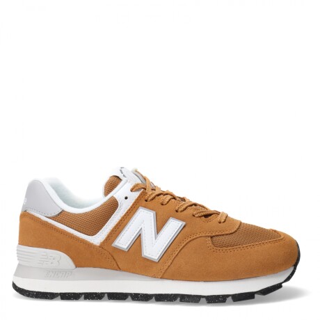 Championes de Hombre New Balance 574 Anaranjado - Blanco - Gris