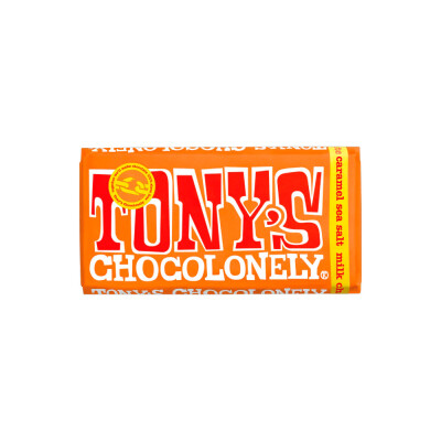Chocolate con leche, galleta y caramelo Tonys 180g Choco Leche/gall/car Tony 180g
