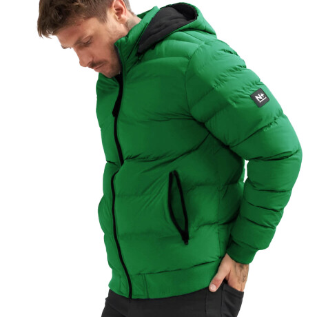 Campera Inflada North Sails N+ Abrigo Excelente Verde