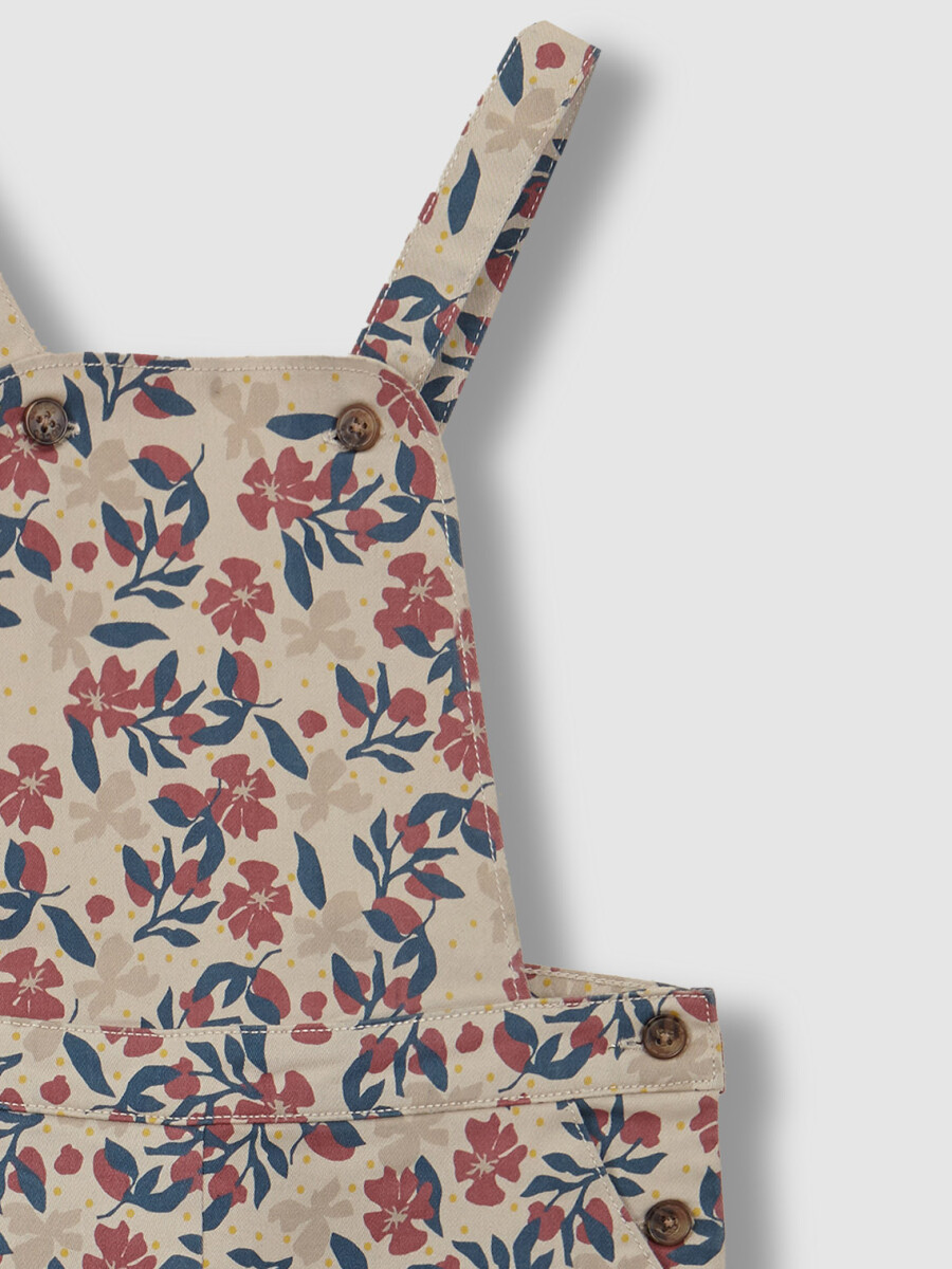 Peto Estampado Flores Mole