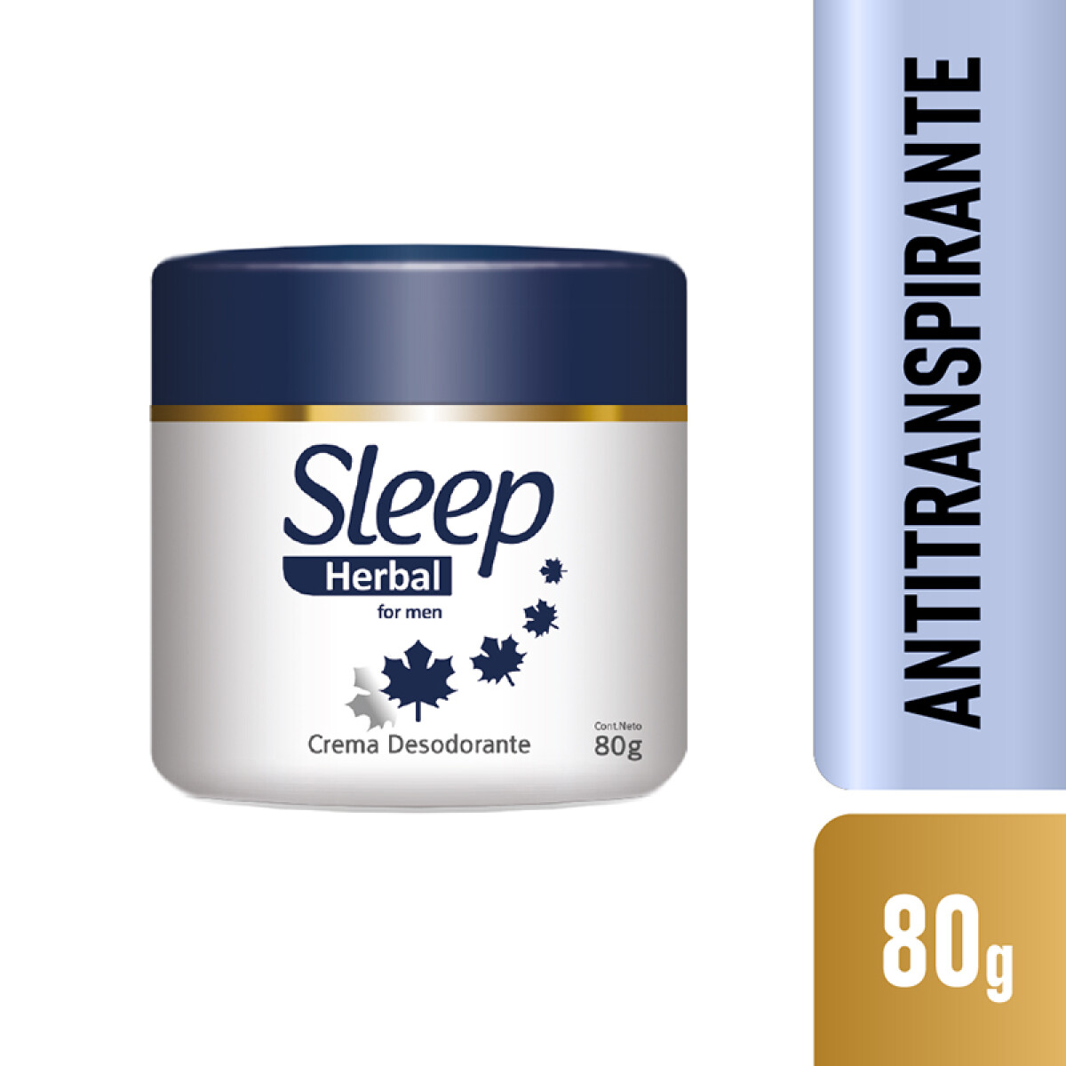 Crema antitranspirante Sleep - Herbal for men 80 g 