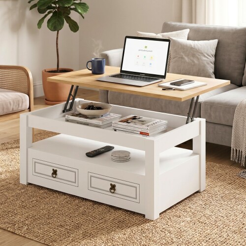Mesa de centro Articulada - Linea Mexicana Blanco