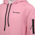 HOODIE POLY FLEECE GIRLS TRNG rosa par m ROSA/GRAFITO