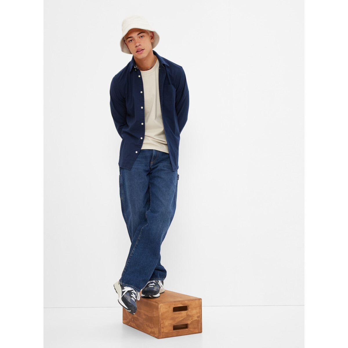 LS OX BAS STANDARD FIT - TAPESTRY NAVY V2 