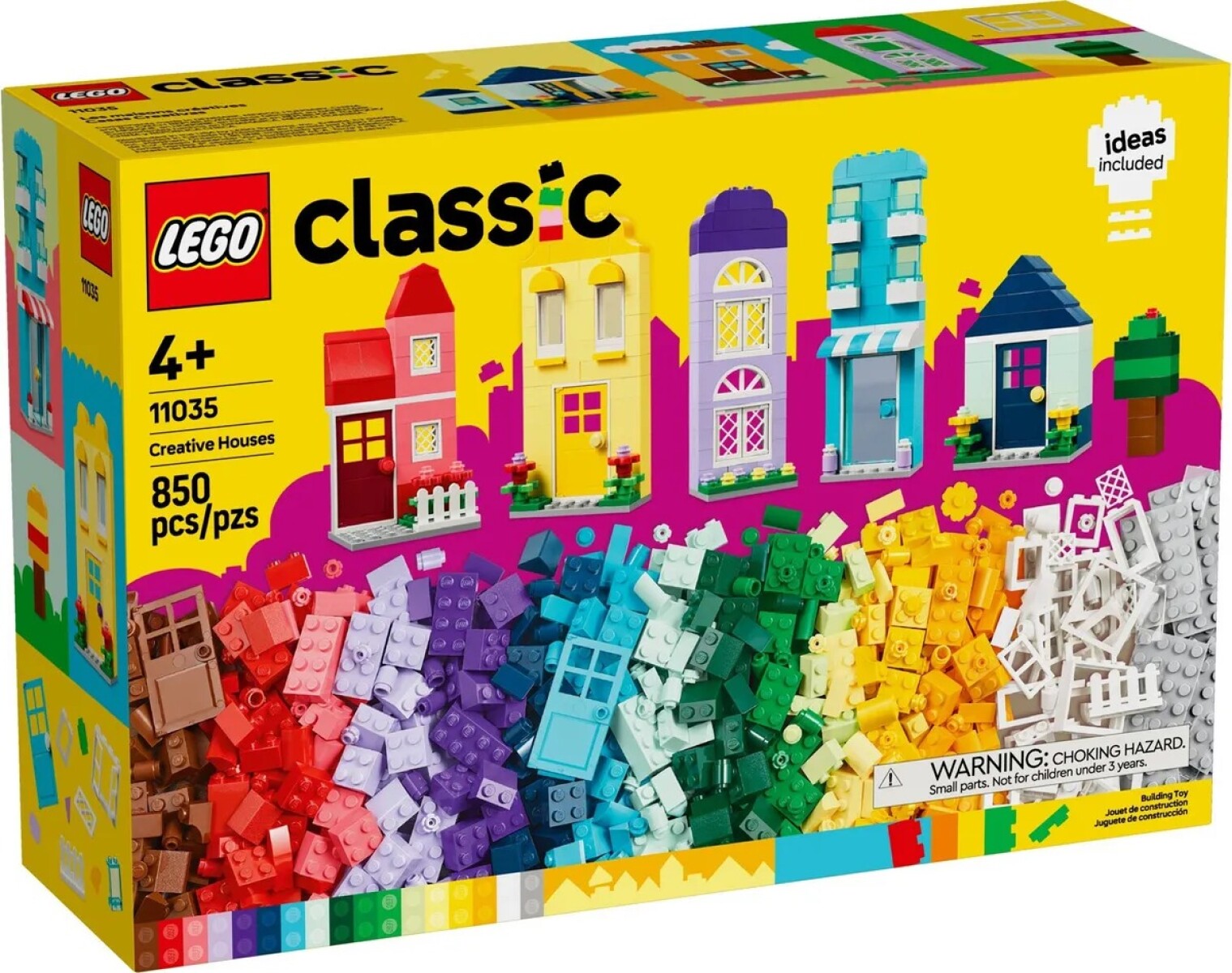 Lego Classic Casas Creativas 850 Piezas 