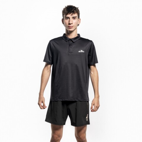 RAPID POLO T-SHIRT MEN BLACK BLACK