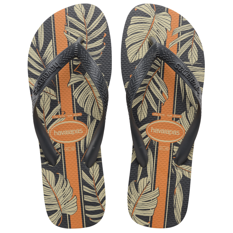 Sandalias de Hombre Havaianas Havaiana Aloha Gris Grafito - Gris - Gris Claro