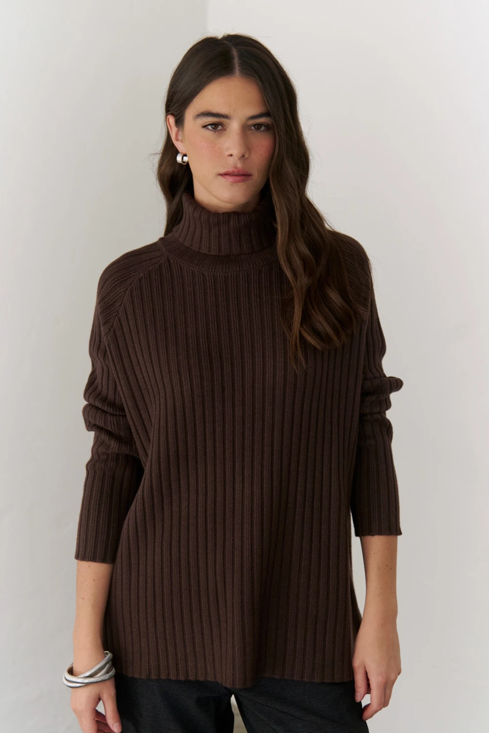 ROMPEVIENTO SOFIA chocolate talle unico