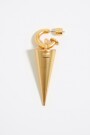 PENDIENTES ARO Y PINCHOS Oro