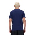 Remera New Balance de Hombre - STACKED LOGO - MT41502NNY BLUE