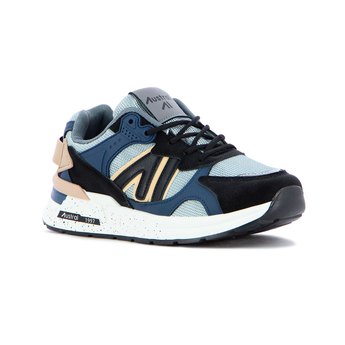 Austral Champion Lifestyle Ushuaia Teen - Negro/gris - Negro-gris 