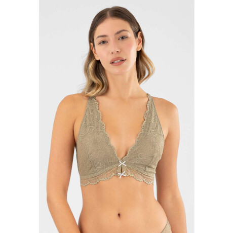 Soutien bralet gladiolo Verde malva