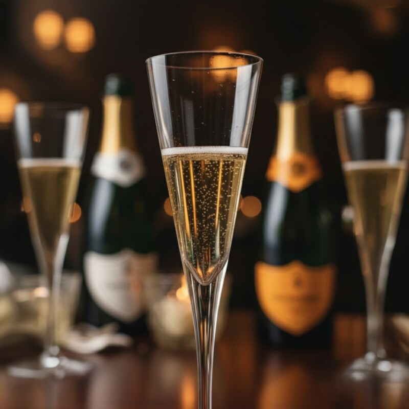 JGO COPA DE VIDRIO P/CHAMPAGNE 150ML 6PZAS Unica