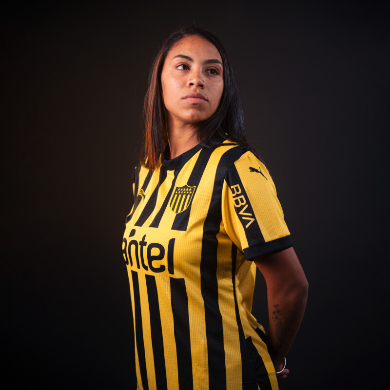 Camiseta de Mujer Puma Peñarol 24 Amarillo - Negro