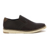 Country Zapato Hombre Casual C/elasticos Cafe-tabaco