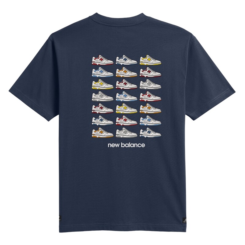 Remera New Balance de hombre - MT31577NNY BLUE