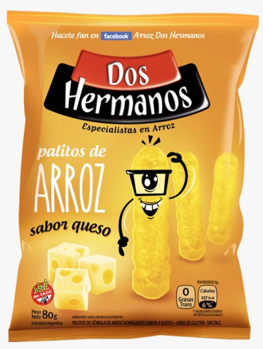 NAT-SNACK DOS HNS QUESO 80g X 10 