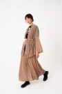 KIMONO EN VELVET Beige