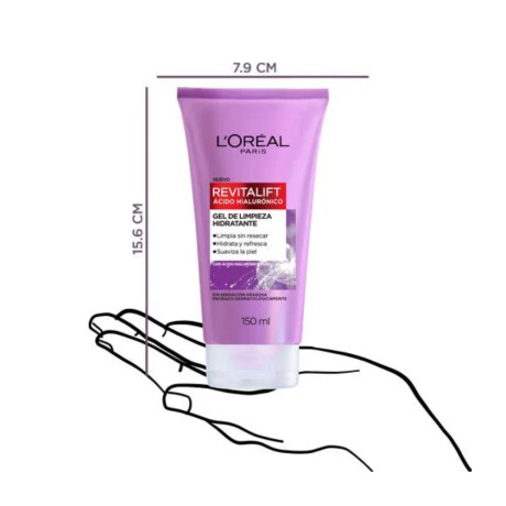 Gel de Limpieza L'Oréal Paris Revitalift Ácido Hialurónico 150ml Gel de Limpieza L'Oréal Paris Revitalift Ácido Hialurónico 150ml