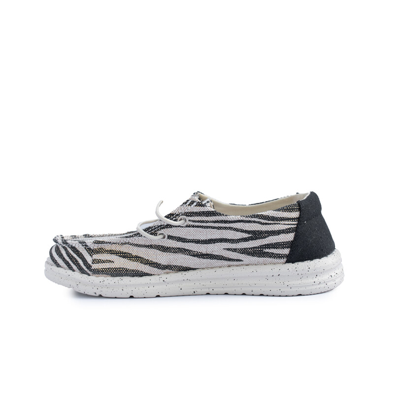 Zapato Dama Panama Jack Zebra