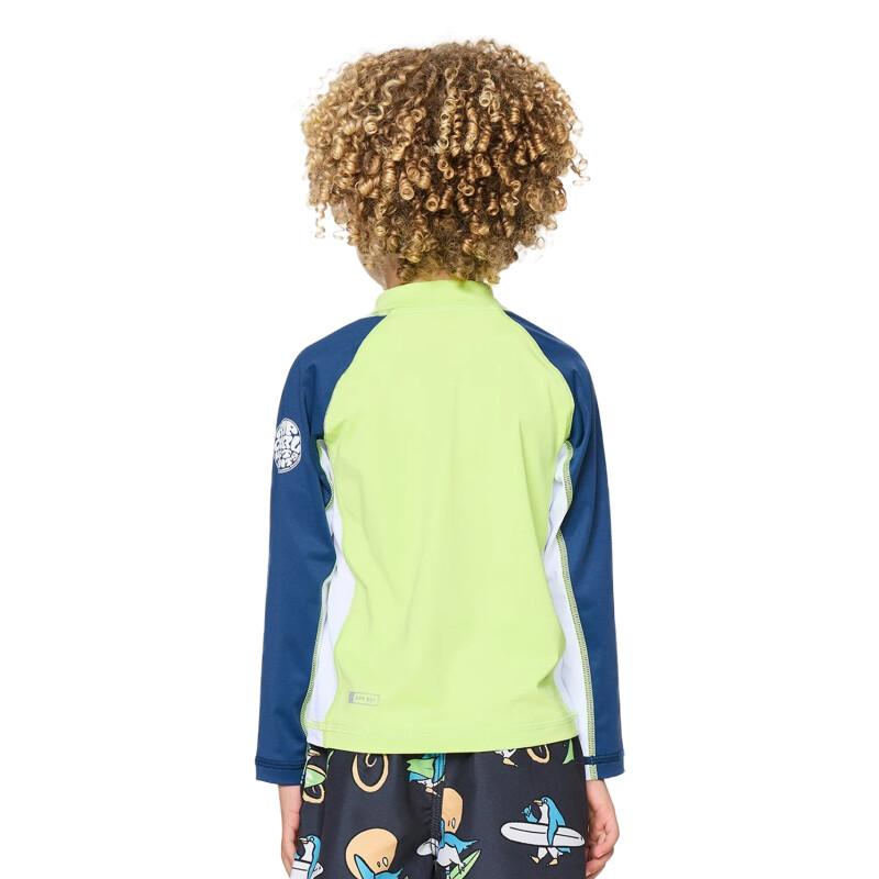 Lycra Rip Curl Shock Upf Niño - Verde Lycra Rip Curl Shock Upf Niño - Verde
