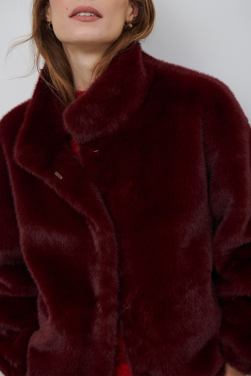 CHAQUETA FOXY BURDEOS