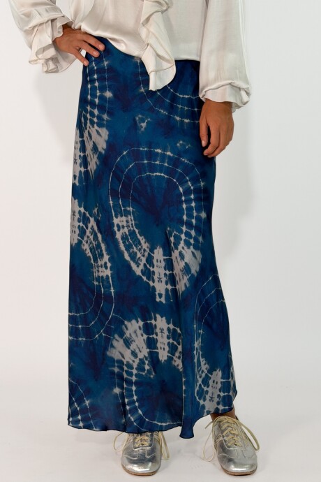 POLLERA CALISTA Azul