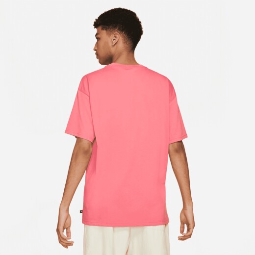 Remera Nike Moda Hombre SB Tee Logo Pink S/C