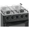 Cocina Thompson Combinada Cth 1500 Color Negro Con Puerta Con Visor 220v Cocina Thompson Combinada Cth 1500 Color Negro Con Puerta Con Visor 220v