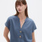 Blusa Limbani Azul Piedra