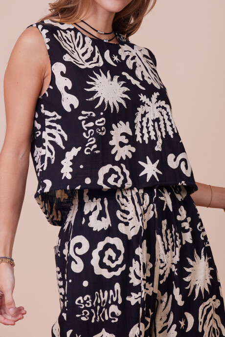 TOP IGOR RUSTY Negro