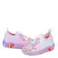 Championes de Niña Bibi Space Waves Unicornio Luces Rosa