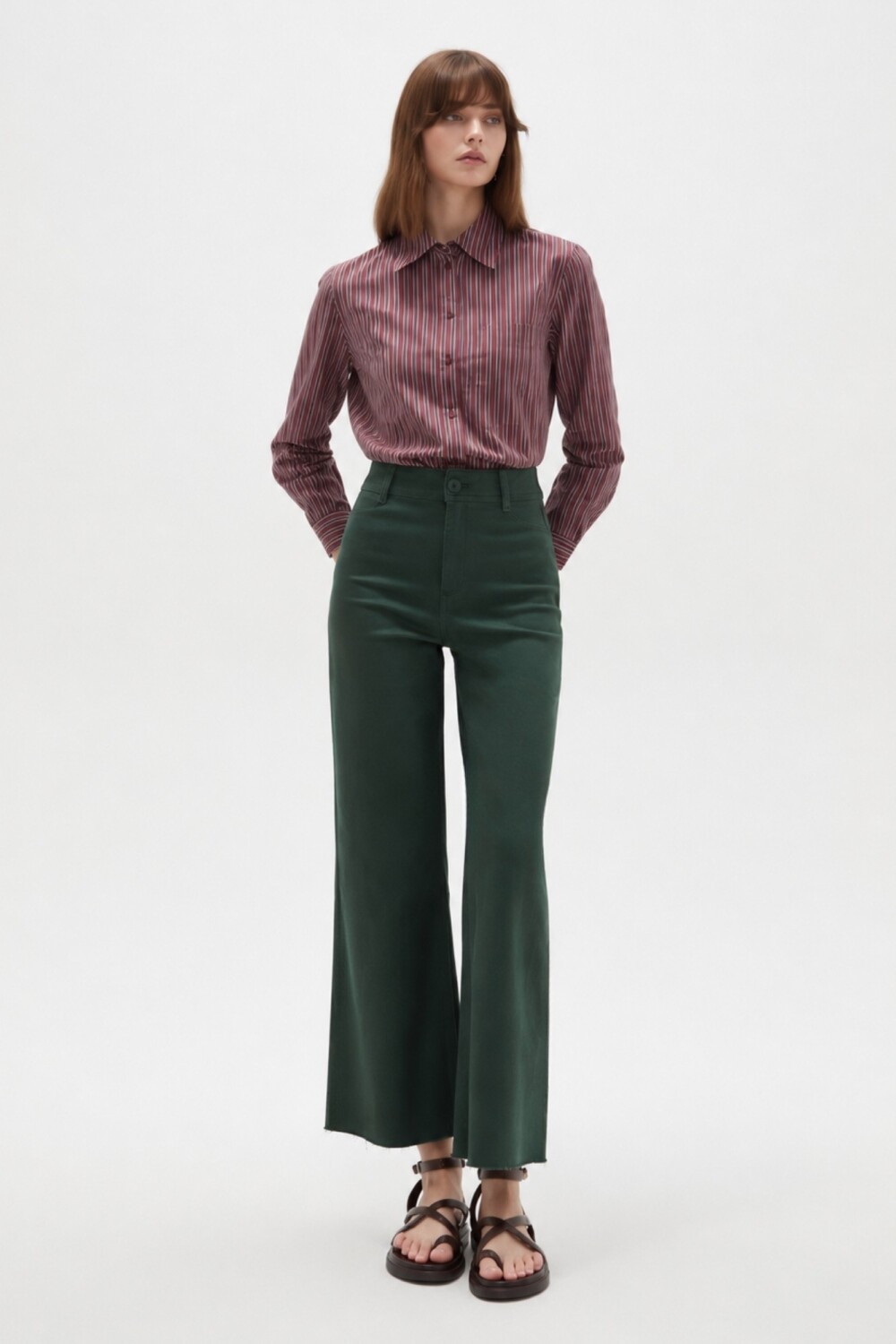 Pantalon Tesa Verde Oscuro