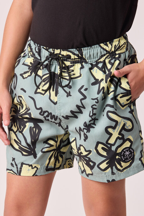 SHORT CITNOS TEEN RUSTY Verde