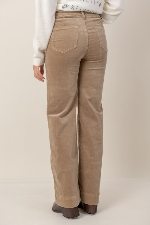 Pantalón de Courderoy Beige