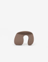 Broche Acrilico Broche De Acrílico Curvo - Marron Chocolate