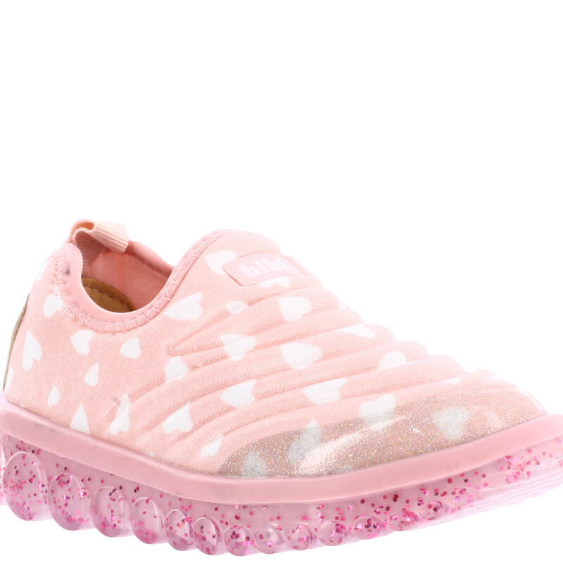Championes Infantiles Bibi Roller 2.0 Rosa - Blanco