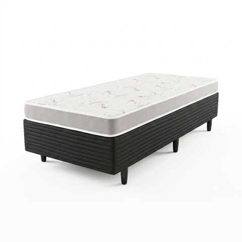 Sommier 1 Plaza Quito – Espuma Soft 78x188x47cm – Soporte hasta 70kg Sommier 1 Plaza Quito – Espuma Soft 78x188x47cm – Soporte hasta 70kg