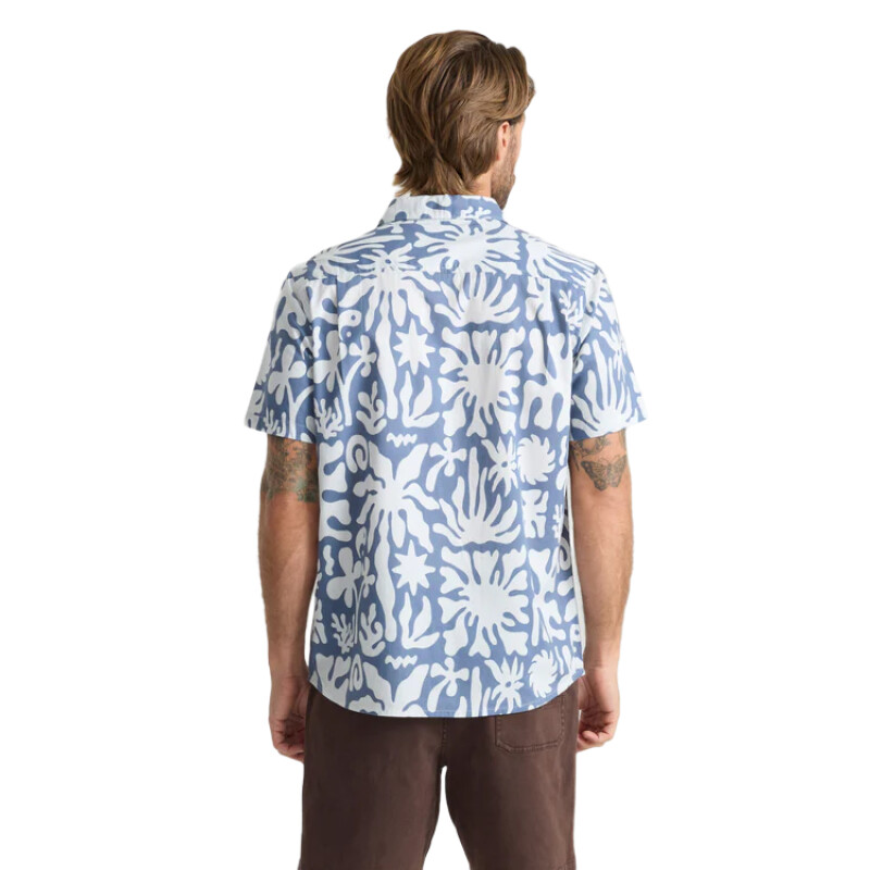 Camisa Roark Journey - Celeste Camisa Roark Journey - Celeste