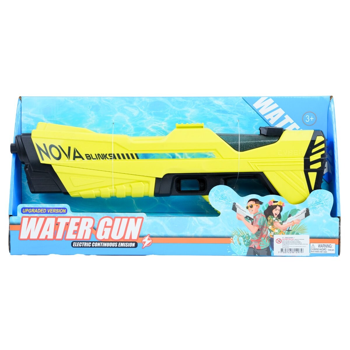 Pistola de agua a bateria 46cm 