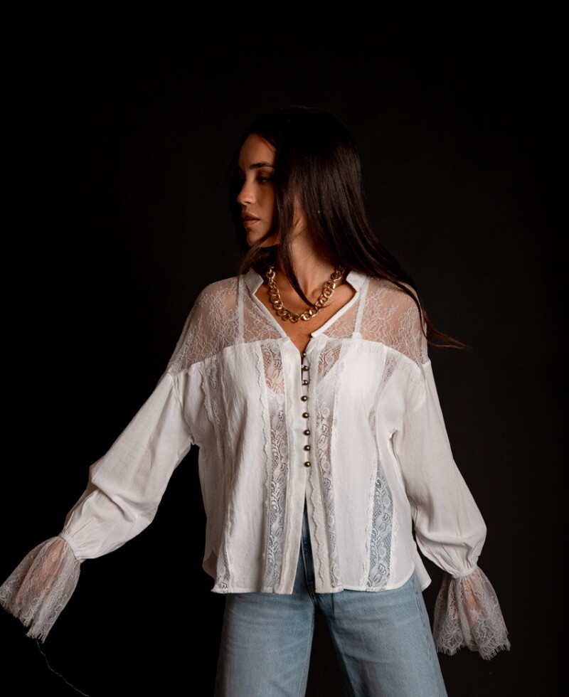 Camisa Viena blanco