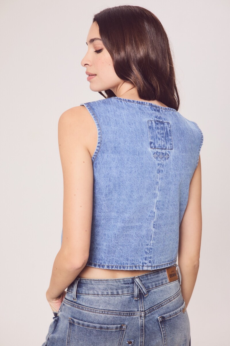 Chaleco Denim Denim