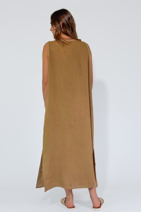 VESTIDO CAPRI Camel