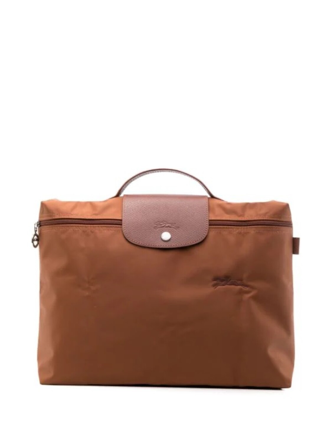 Longchamp -Maletín Le pliage Green,plegable de nylon Marrón